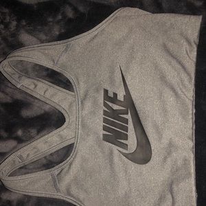 Nike Sports Bra (x2) Both Small Black/Grey